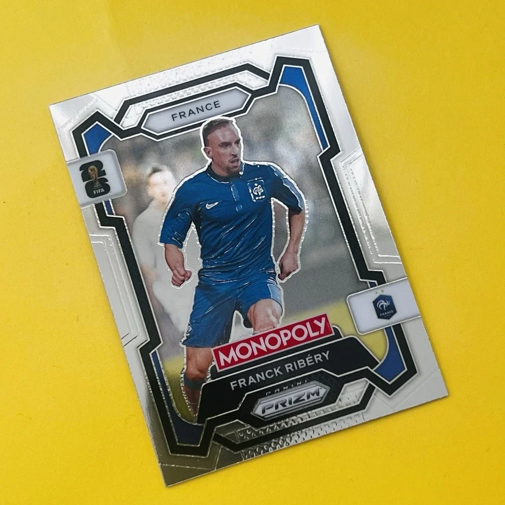 2026‎ Panini Prizm Monopoly FIFA World Cup Franck Ribéry Silver Prizm France #8